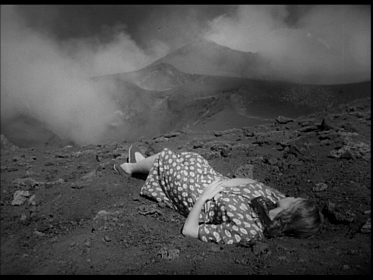Fig. 3 Ingrid Bergman in &ldquo;Stromboli&rdquo; (R. Rossellini, 1950)
