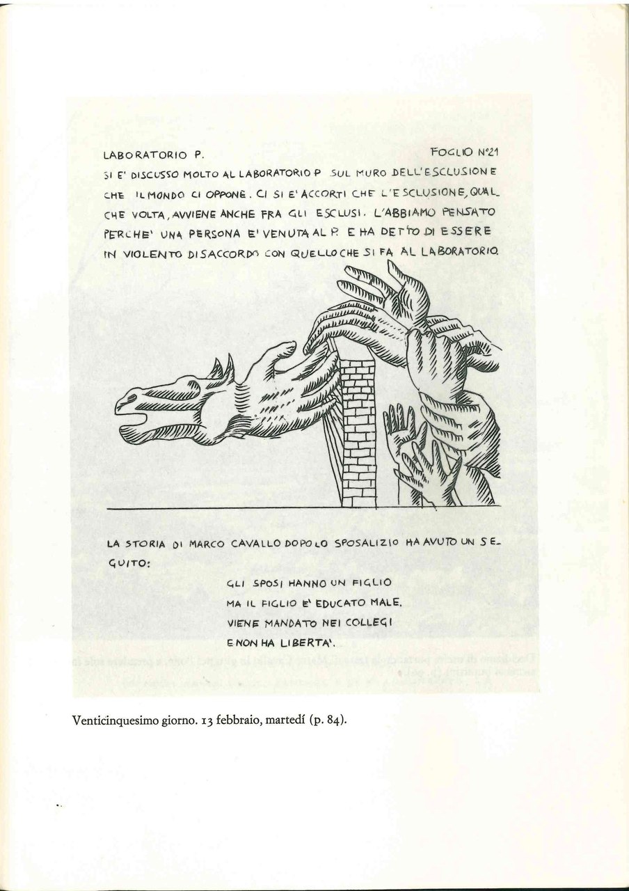 l’esperimento di Marco Cavallo l’esperimento di Marco Cavallo
