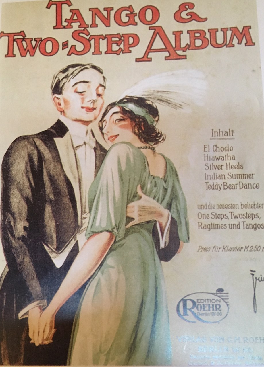 Autori vari, Tango e two step album, Berlino, Roehr, copertina, G IV 113 (786) Autori vari, Tango e two step album, Berlino, Roehr, copertina, G IV 113 (786)
