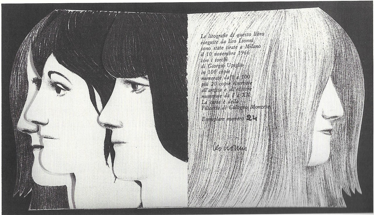 Leo Lionni, litografie per il volume Per grazia ricevuta, 1964 Leo Lionni, litografie per il volume Per grazia ricevuta, 1964