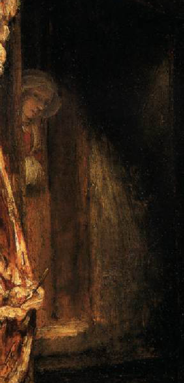 Rembrandt, Bue macellato, dettaglio Rembrandt, Bue macellato, dettaglio