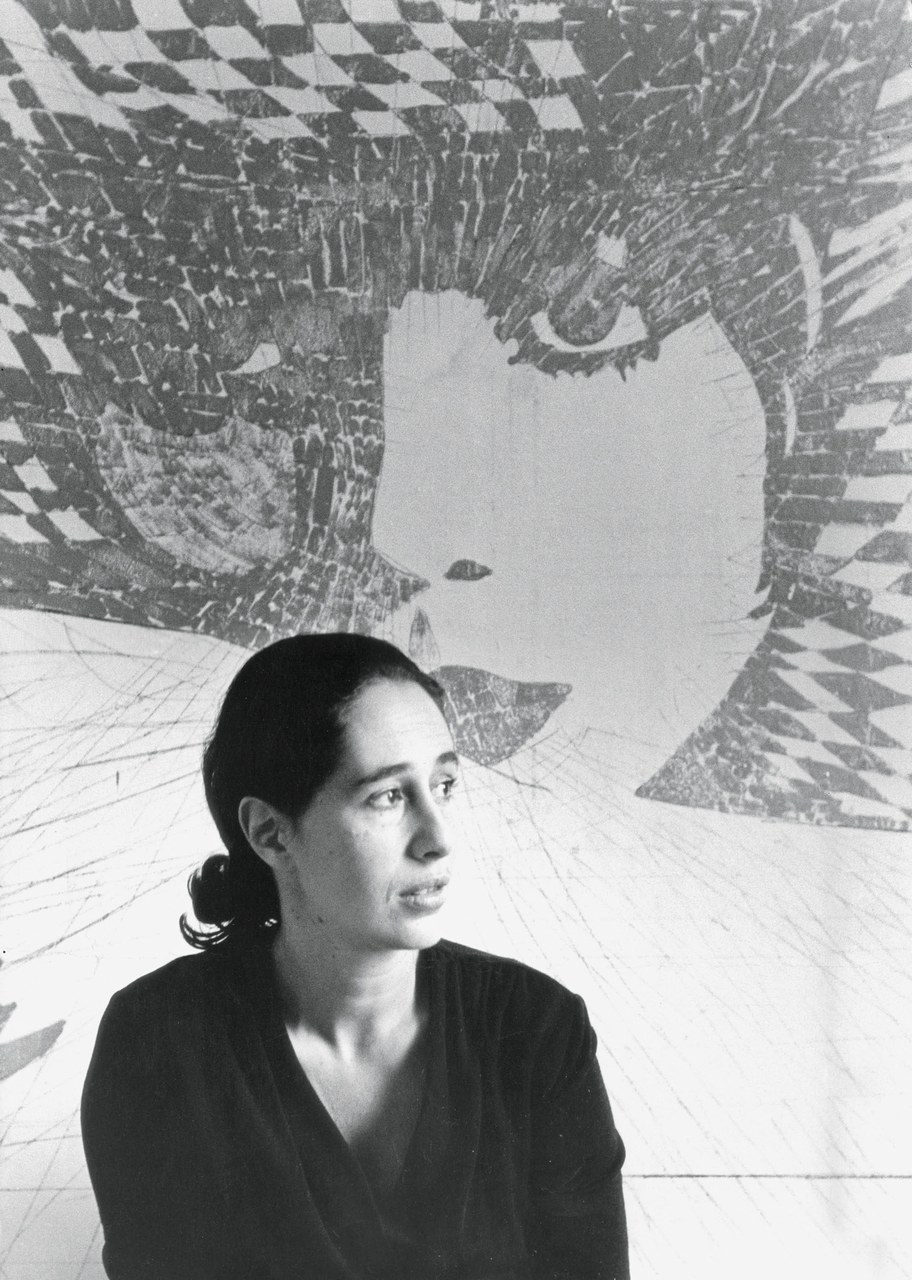 Giosetta Fioroni, 1966, foto di Elisabetta Catalano Giosetta Fioroni, 1966, foto di Elisabetta Catalano