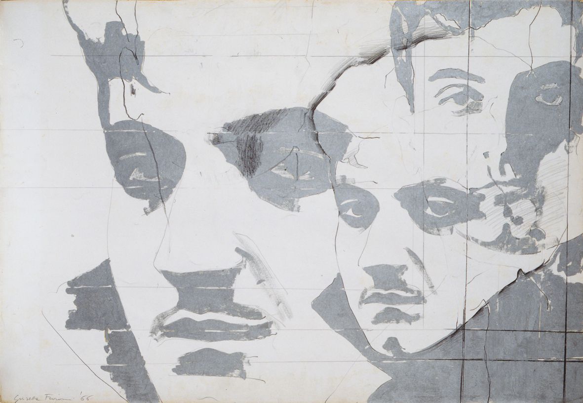 Giosetta Fioroni, Ritratto di Goffredo Parise, 1966 Giosetta Fioroni, Ritratto di Goffredo Parise, 1966