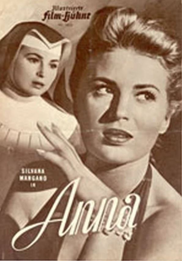 Fig. 1 Silvana Mangano nella locandina del film Anna (1951) di Alberto Lattuada

&nbsp;

