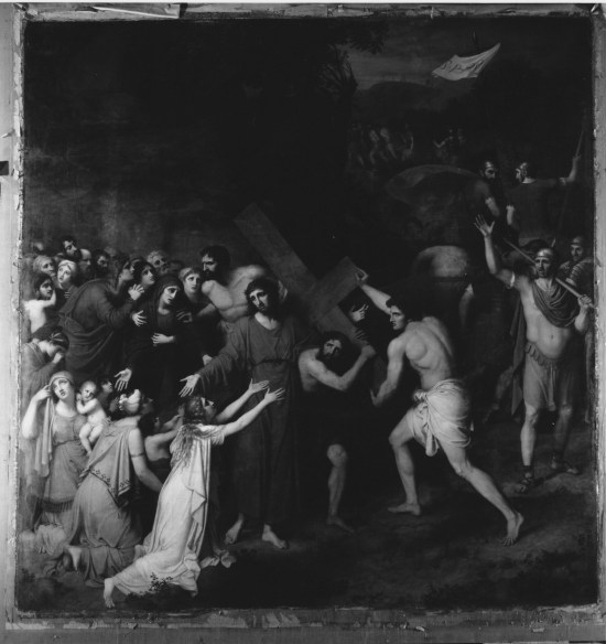 Gaspare Landi, Salita al Calvario, 1808 Gaspare Landi, Salita al Calvario, 1808