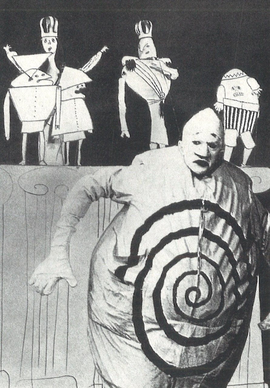 Michael Meschke, Ubu Roi, Marionetteatern Stockholm, Sweden, 1964 (pubblicata in “Character and Play in the Puppet Theater of the World”, edited by UNIMA, 1977)