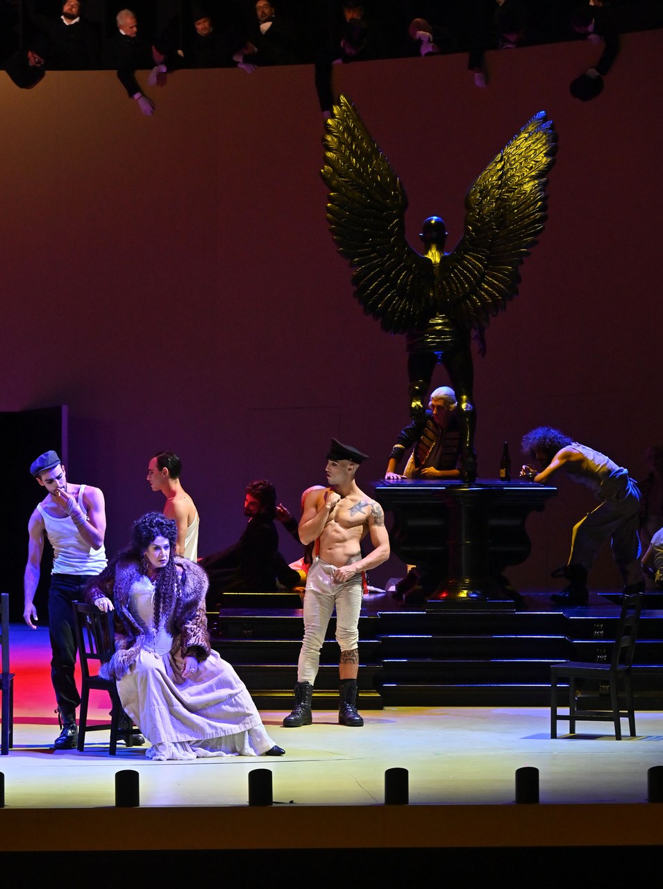 Un ballo in maschera (Gustavo III), regia Jacopo Spirei dal progetto di Graham Vick, © Roberto Ricci, Teatro Regio di Parma, 2021 Un ballo in maschera (Gustavo III), regia Jacopo Spirei dal progetto di Graham Vick, © Roberto Ricci, Teatro Regio di Parma, 2021