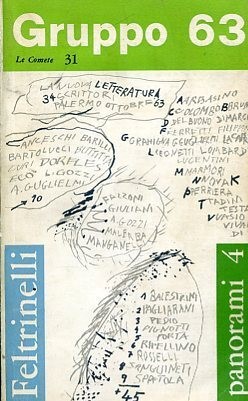 Gastone Novelli, copertina prima antologia del Gruppo 63 Gastone Novelli, copertina prima antologia del Gruppo 63