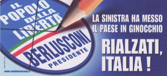Manifesto per le elezioni politiche del 2008 Manifesto per le elezioni politiche del 2008