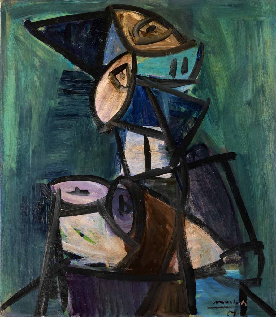 Ennio Morlotti, Figura femmnile, 1951 Ennio Morlotti, Figura femmnile, 1951