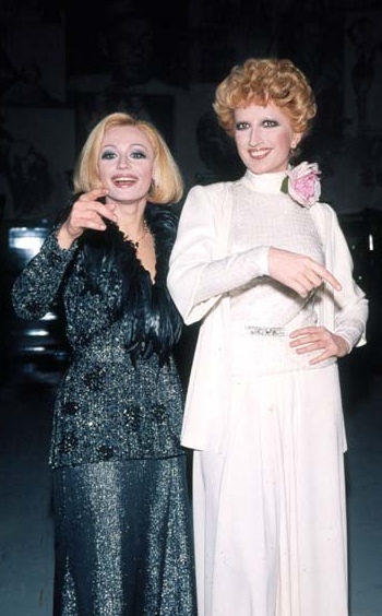 Le protagoniste di Milleluci, Mina e Raffaella Carrà Le protagoniste di Milleluci, Mina e Raffaella Carrà