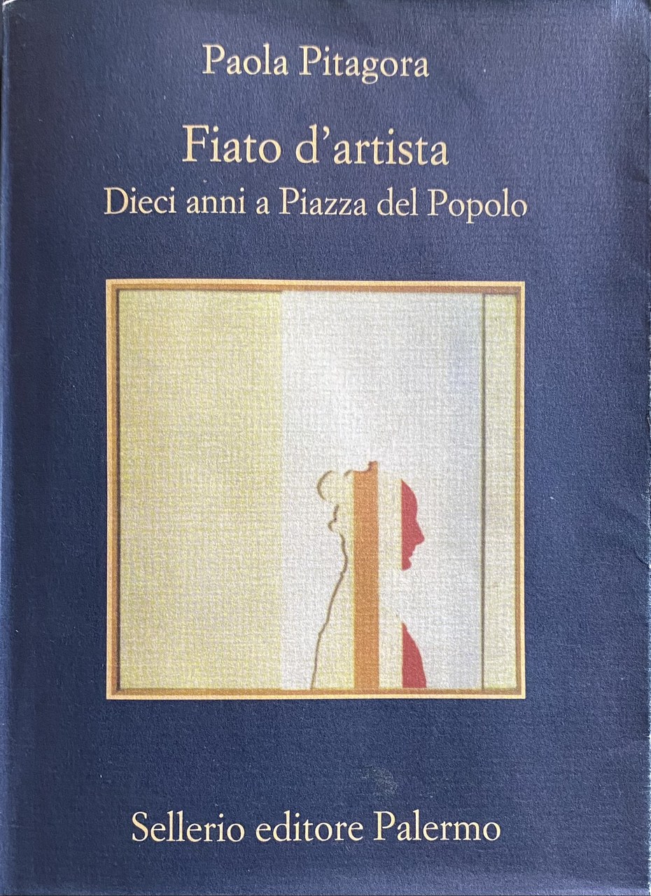 Fig. 4 La copertina del libro di Paola Pitagora &ldquo;Fiato d&rsquo;artista&rdquo;, Sellerio, 2001
