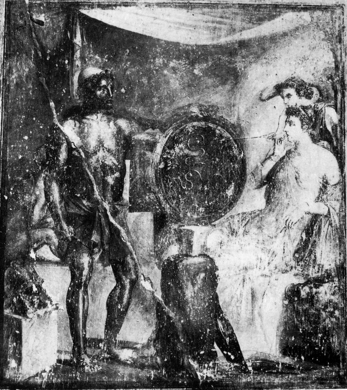 Wall painting from the Domus Uboni (Pompeii IX.5.2), first century AD first century AD. (Reproduced by kind permission of the Institut für Klassische Archäologie und Museum für Abgüsse Klassischer Bildwerke, Ludwig-Maximilians-Universität, Munich) Wall painting from the Domus Uboni (Pompeii IX.5.2), first century AD first century AD. (Reproduced by kind permission of the Institut für Klassische Archäologie und Museum für Abgüsse Klassischer Bildwerke, Ludwig-Maximilians-Universität, Munich)