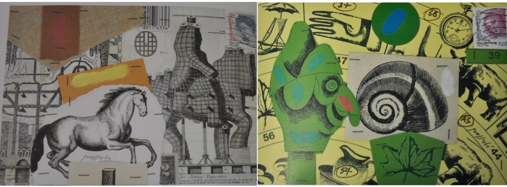 Concetto Pozzati, Dal dizionario delle idee ricevute(Ristoria Prioritaria. 163 cartoline non spedite), 2004 Concetto Pozzati, Dal dizionario delle idee ricevute(Ristoria Prioritaria. 163 cartoline non spedite), 2004