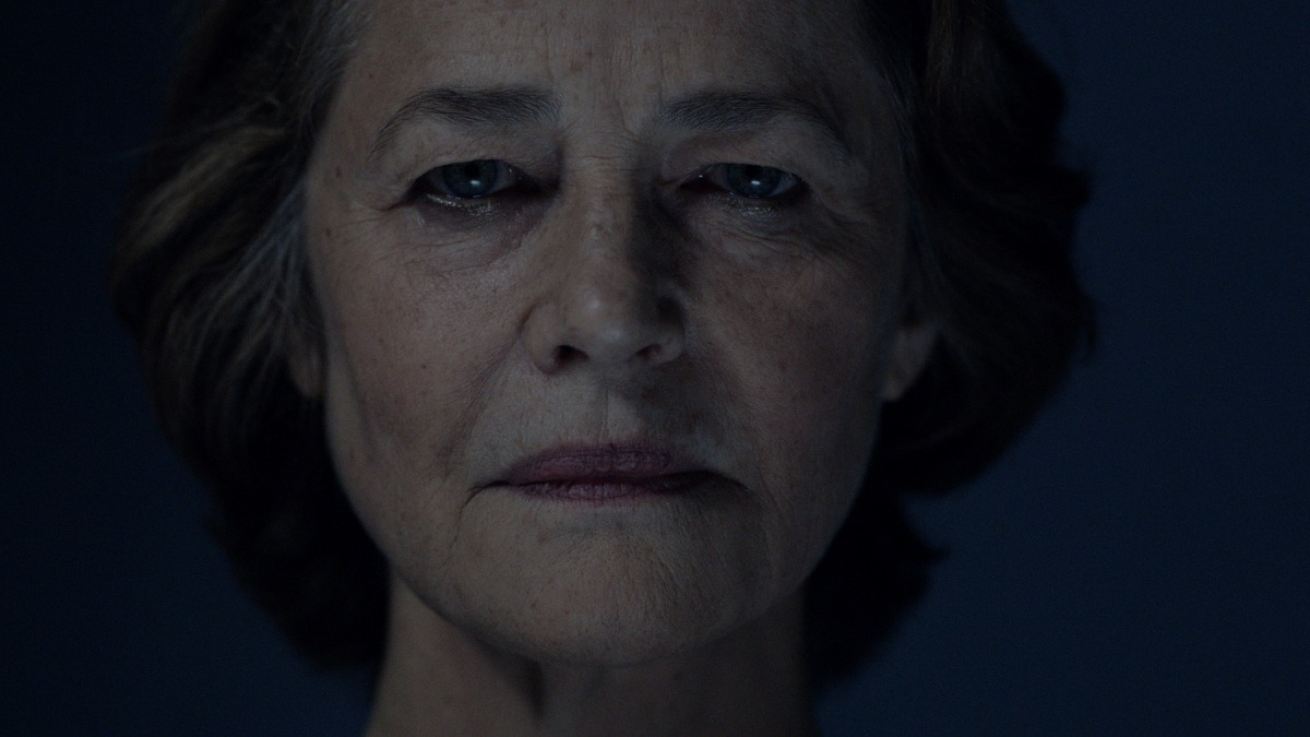 Primissimo piano di Rampling