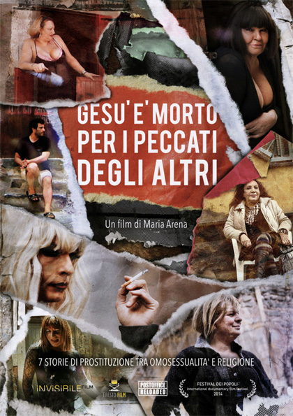 La locandina del film Gesù è morto per i peccati degli altri La locandina del film Gesù è morto per i peccati degli altri