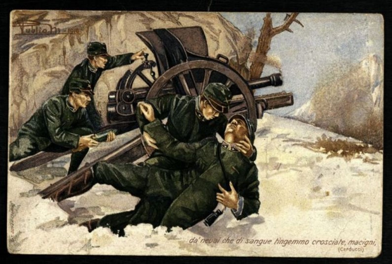 Publio Morbiducci, Cartolina, 1916 Publio Morbiducci, Cartolina, 1916