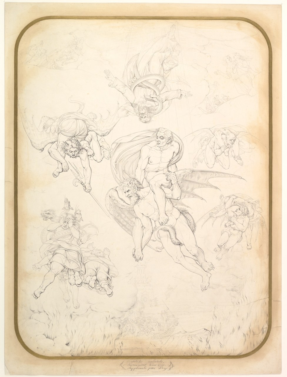 Tommaso Piroli (1752-1824) disegno dal Giudizio Universale di Michelangelo, New York, Metropolitan Museum Tommaso Piroli (1752-1824) disegno dal Giudizio Universale di Michelangelo, New York, Metropolitan Museum