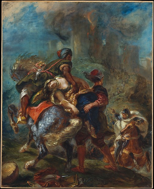 Delacroix, Enlevement de Rebecca Delacroix, Enlevement de Rebecca
