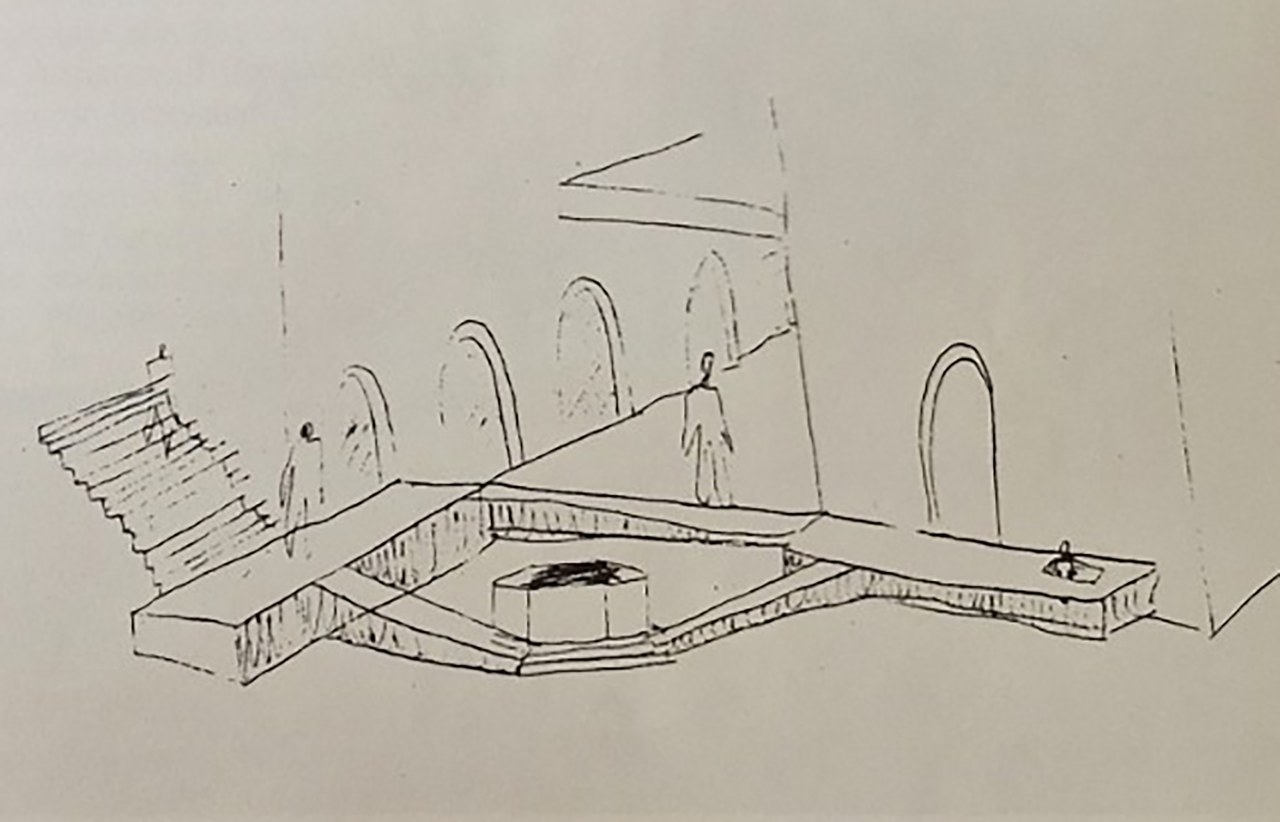 Bozzetto di Francesco Fratta per Logos