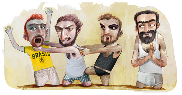 Gli alti e bassi di Biancaneve, illustrazione di Maria Cristina Costa (2012) Gli alti e bassi di Biancaneve, illustrazione di Maria Cristina Costa (2012)