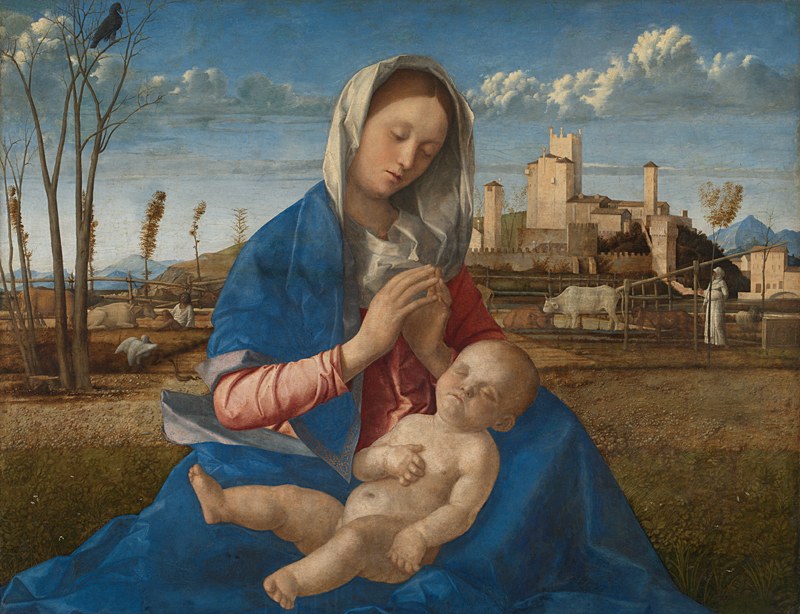 Giovanni Bellini, Madonna del Prato (1505) ©National Gallery Giovanni Bellini, Madonna del Prato (1505) ©National Gallery