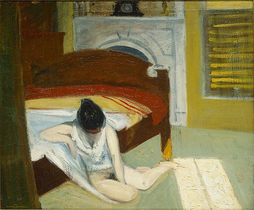 Edward Hopper, Summer Interior, 1909 Edward Hopper, Summer Interior, 1909