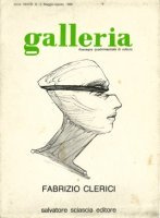 Copertina di «Galleria», fascicolo dedicato a Fabrizio Clerici, 1988