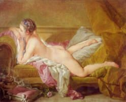 François Boucher, Odalisque Blonde, olio su tela, 1752