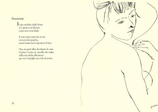Emilio Greco, disegno pubblicato come illustrazione della raccolta di poesie La Sicilia, il suo cuore di Leonardo Sciascia, 1956