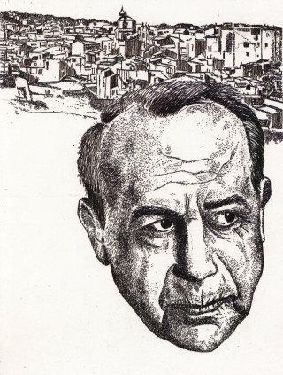 Nicolò D’Alessandro, Ti so della mia terra, acquaforte, 1990