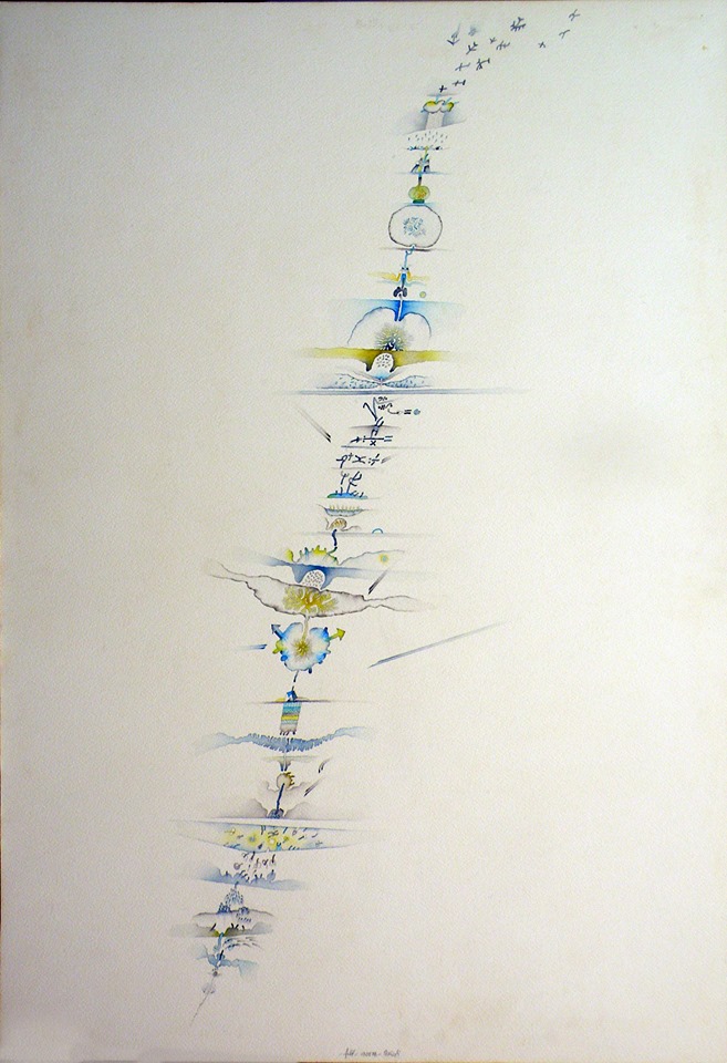 Tullio Pericoli, Filò, 1978 Tullio Pericoli, Filò, 1978