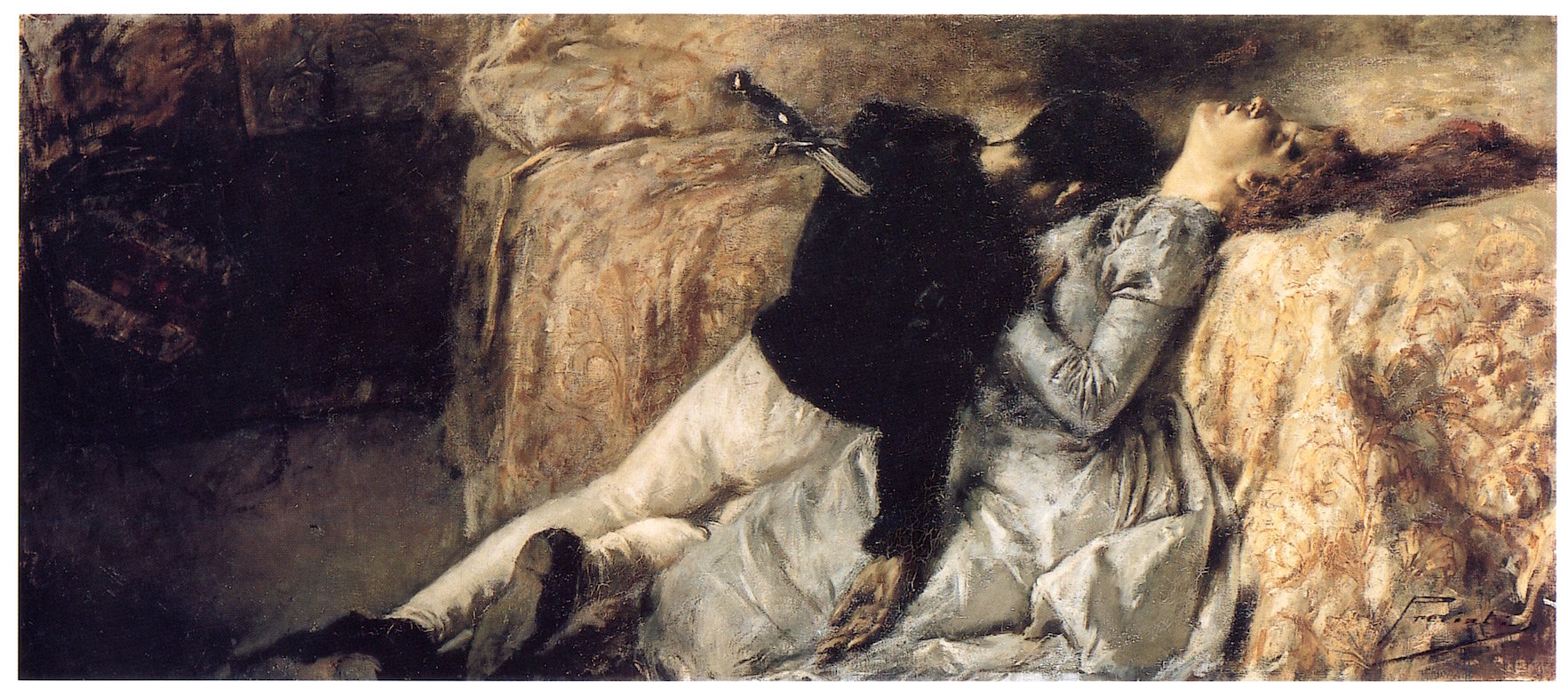   Gaetano Previati, Paolo e Francesca, 1887