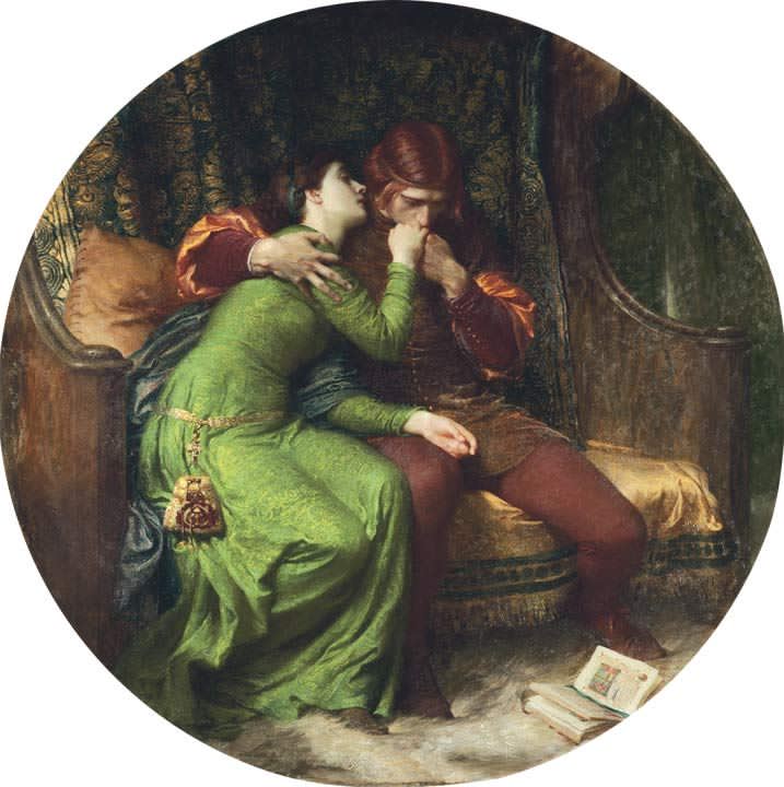 Frank Dicksee, Paolo and Francesca, 1895 Frank Dicksee, Paolo and Francesca, 1895