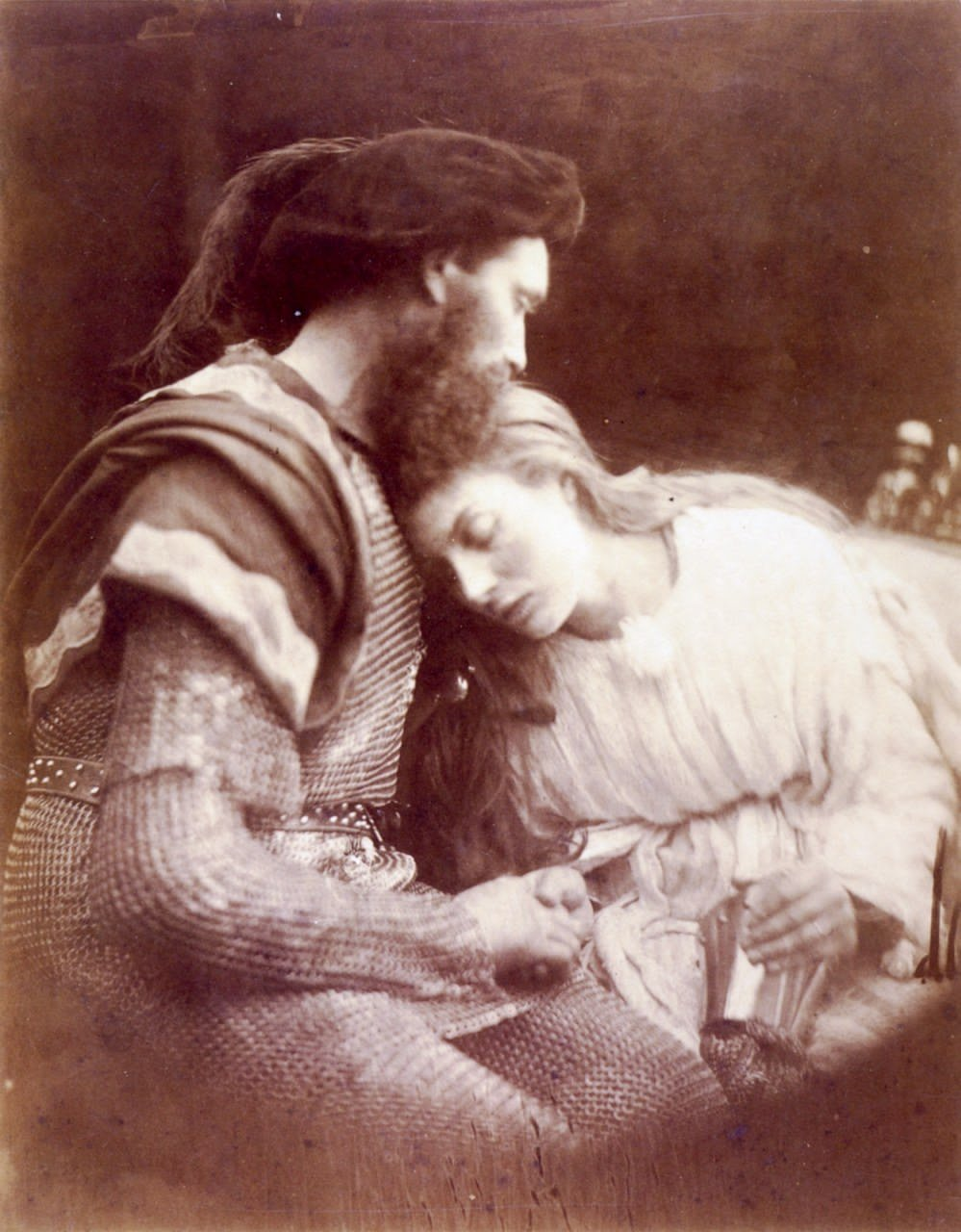   Julia Margaret Cameron, The Parting of Sir Lancelot and Queen Guinevere