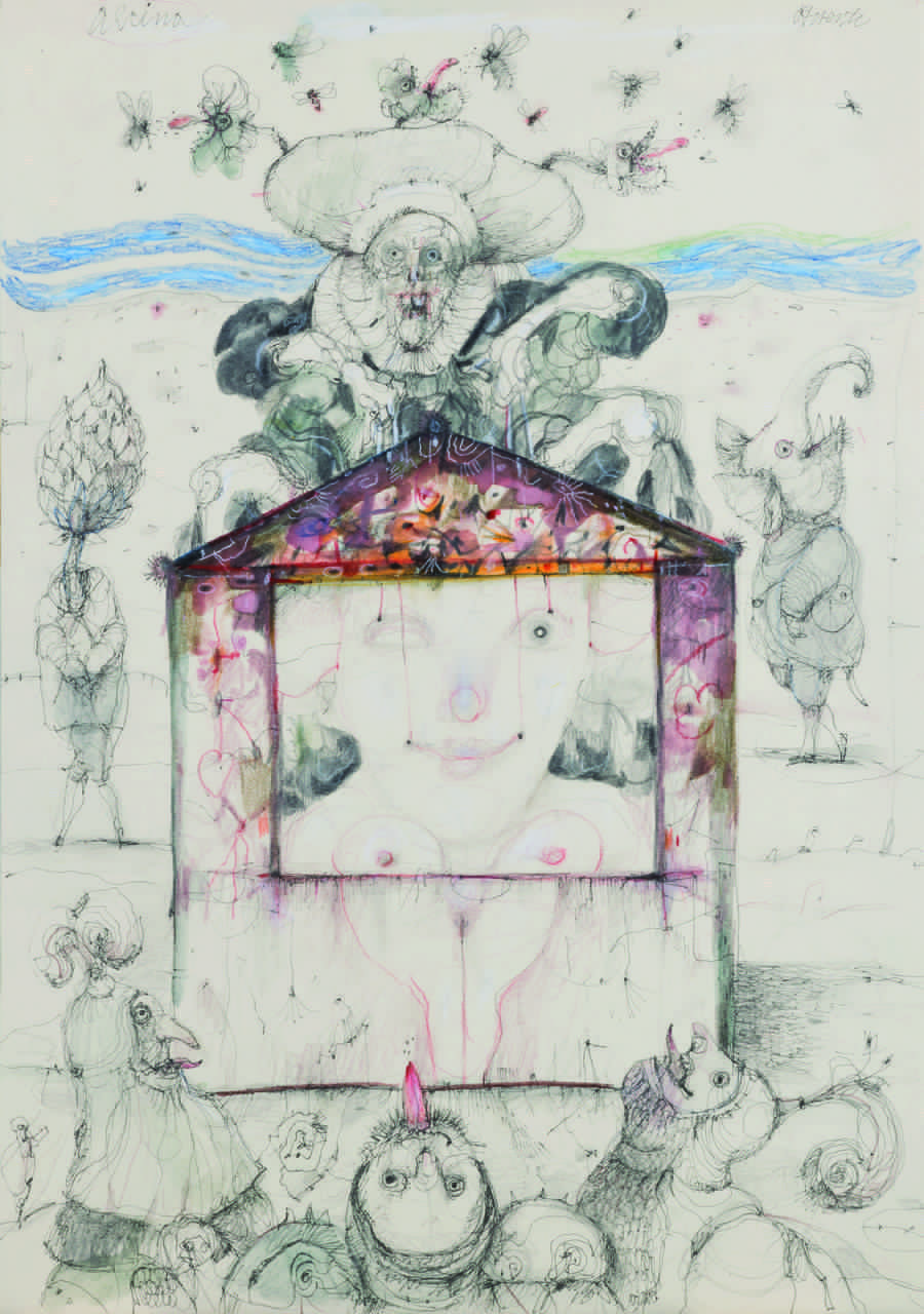 Antonio Possenti, La maga Alcina, 2016, Comune di Castelnuovo di Garfagnana Antonio Possenti, La maga Alcina, 2016, Comune di Castelnuovo di Garfagnana