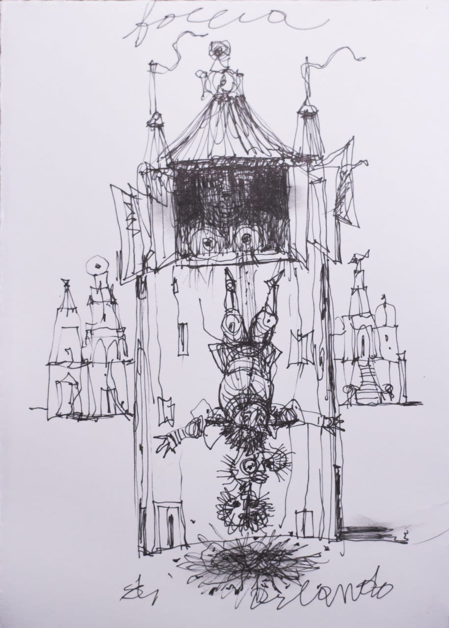 , Antonio Possenti, Follia di Orlando, 2016, collezione privata , Antonio Possenti, Follia di Orlando, 2016, collezione privata