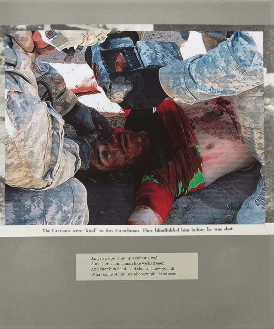 A. Broomberg, O. Chanarin, War Primer 2, 2011, n. 12 A. Broomberg, O. Chanarin, War Primer 2, 2011, n. 12