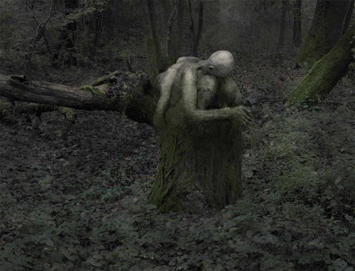  Roberto Kusterle, Preghiere, dalla serie L’abbraccio del bosco