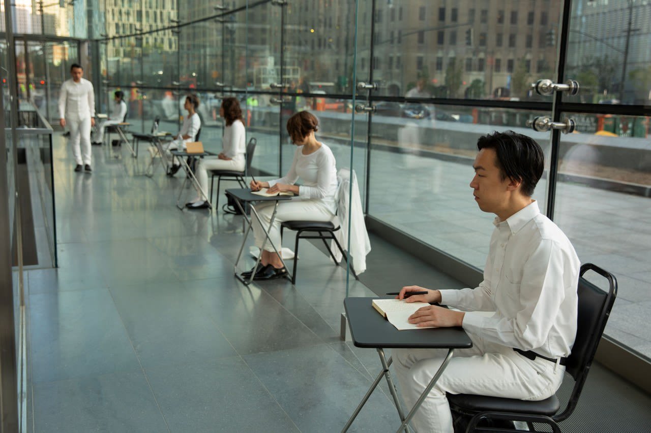 Ernesto Pujol, Nine to Five (curated by Micaela Martegany), More Art, Brookfield Place, New York, 2015. Photo © Nisa Ojalvo 2015