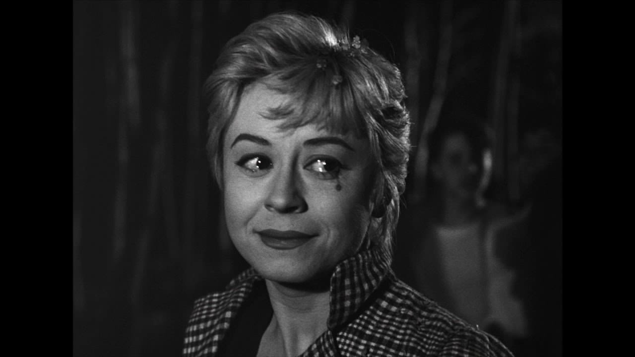Giulietta Masina in Le notti di Cabiria Giulietta Masina in Le notti di Cabiria