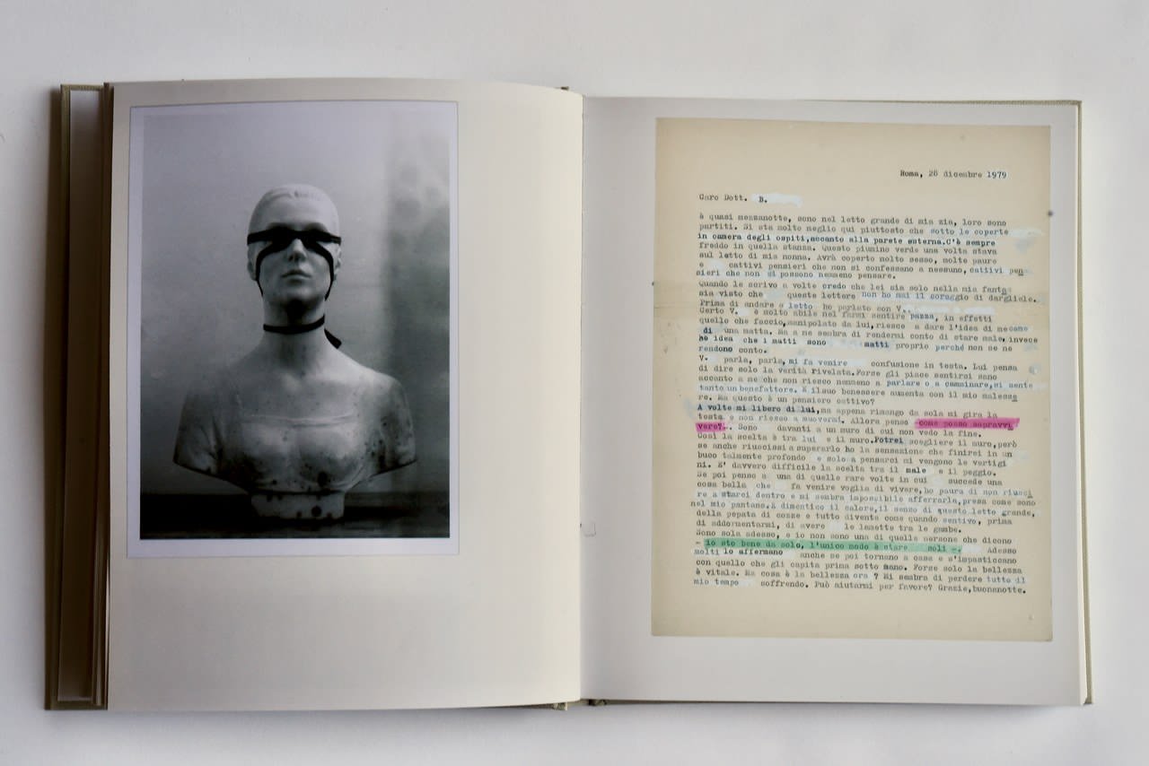Giovanna Brogna/Sonnino, Lettere al Dott. B., 2019, libro d’artista autoprodotto in 300 copie numerate, Ph. Laura Daddabbo Giovanna Brogna/Sonnino, Lettere al Dott. B., 2019, libro d’artista autoprodotto in 300 copie numerate, Ph. Laura Daddabbo