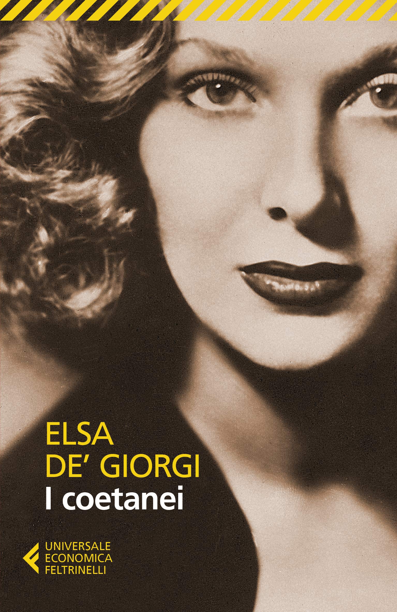 Copertina dell’edizione Feltrinelli del libro di Elsa de’ Giorgi, I coetanei (2019; prima ed. 1955)