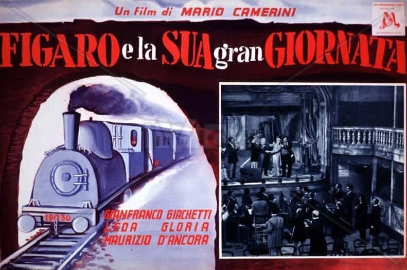 locandina Figaro e la sua gran giornata, regia Mario Camerini, 1931 locandina Figaro e la sua gran giornata, regia Mario Camerini, 1931