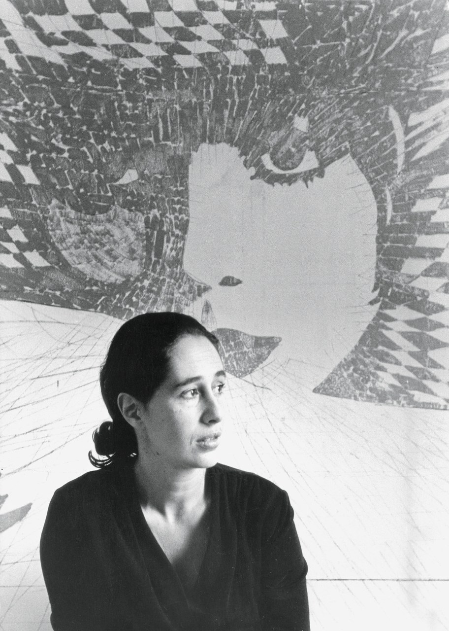 Giosetta Fioroni, 1966, foto di Elisabetta Catalano