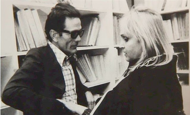  Laura Betti e Pier Paolo Pasolini © Pier Paolo Pasolini Pagine corsare