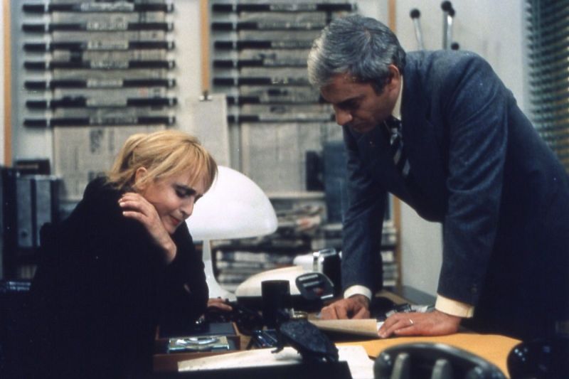 Laura Betti in un fotogramma di Sbatti il mostro in prima pagina, di Marco Bellocchio (1972) Laura Betti in un fotogramma di Sbatti il mostro in prima pagina, di Marco Bellocchio (1972)