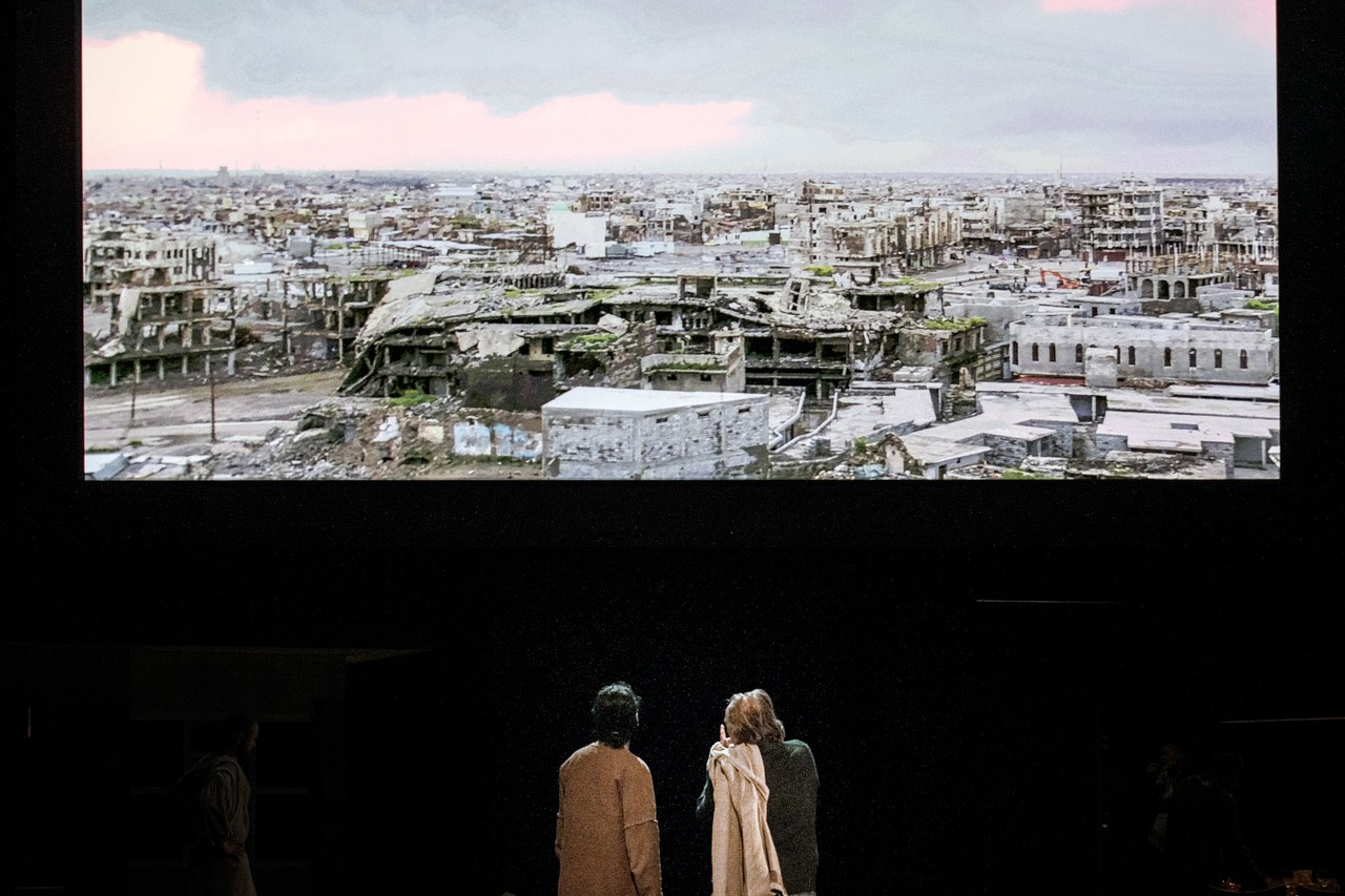 Oreste in Mosul, directed by Milo Rau, 2017. Ph: Valerie De Backer Oreste in Mosul, directed by Milo Rau, 2017. Ph: Valerie De Backer