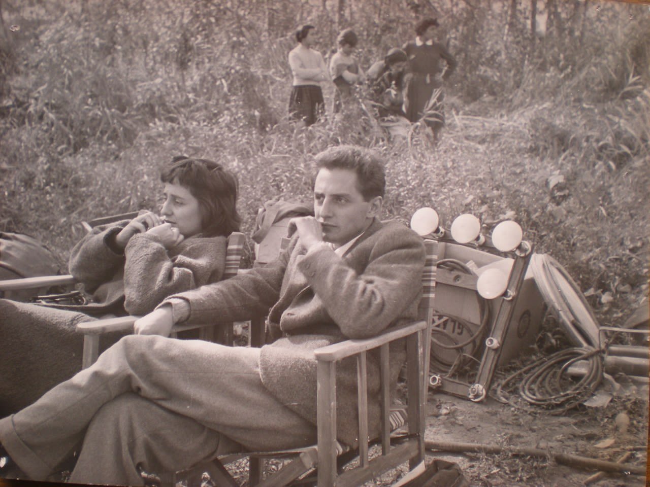 Sapienza sul set con Maselli © Archivio Sapienza Pellegrino Sapienza sul set con Maselli © Archivio Sapienza Pellegrino