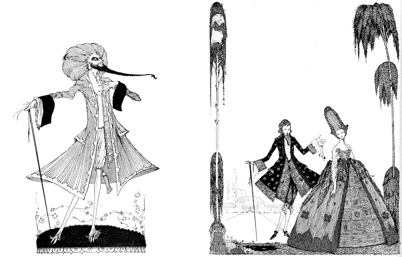  The Fairy Tales of Charles Perrault, illustrato da Harry Clarke, London, Harrap, 1922 (Wikisource)